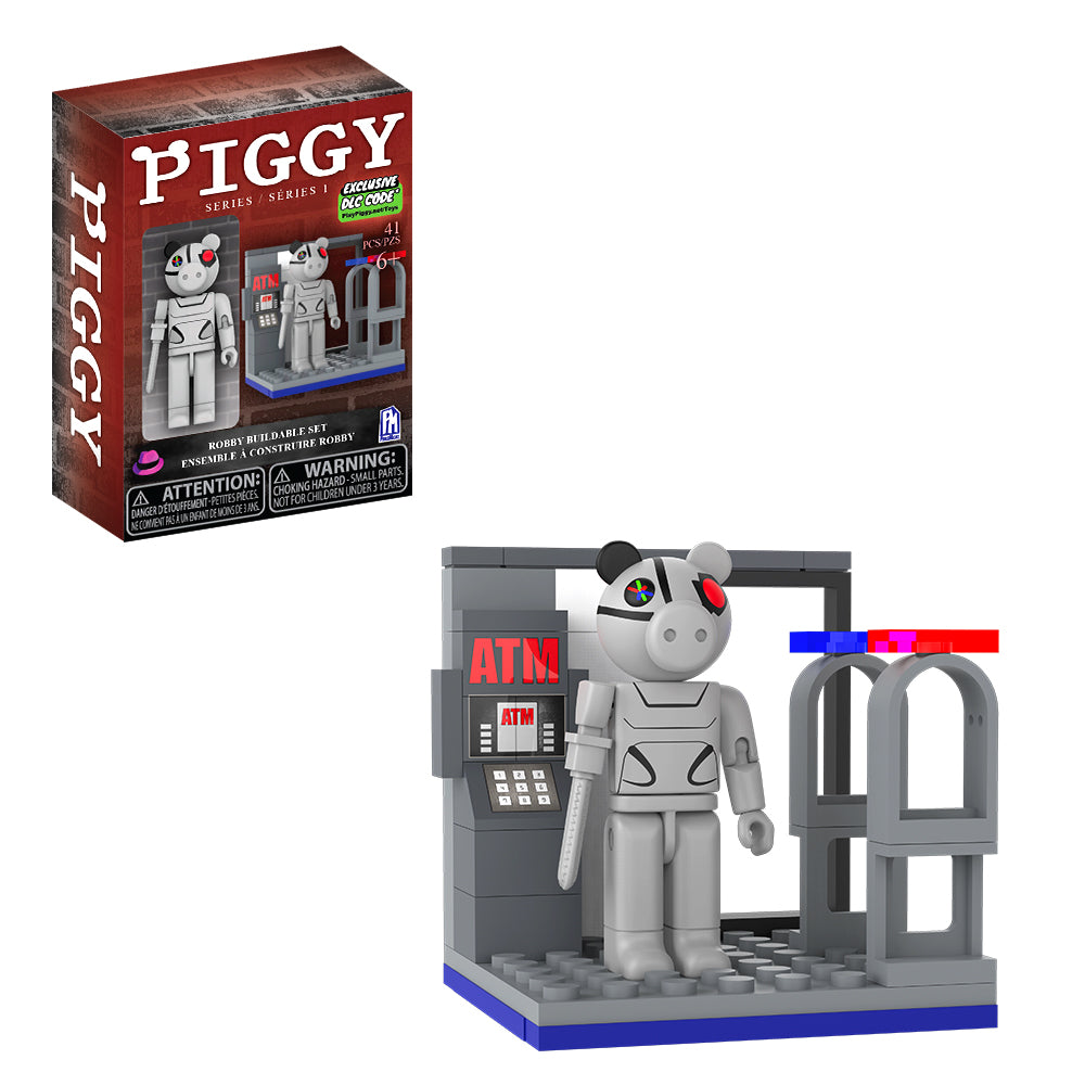 PIGGY - Robby Single Figure Buildable Set (41 Pieces, Series 1) [Includes DLC]