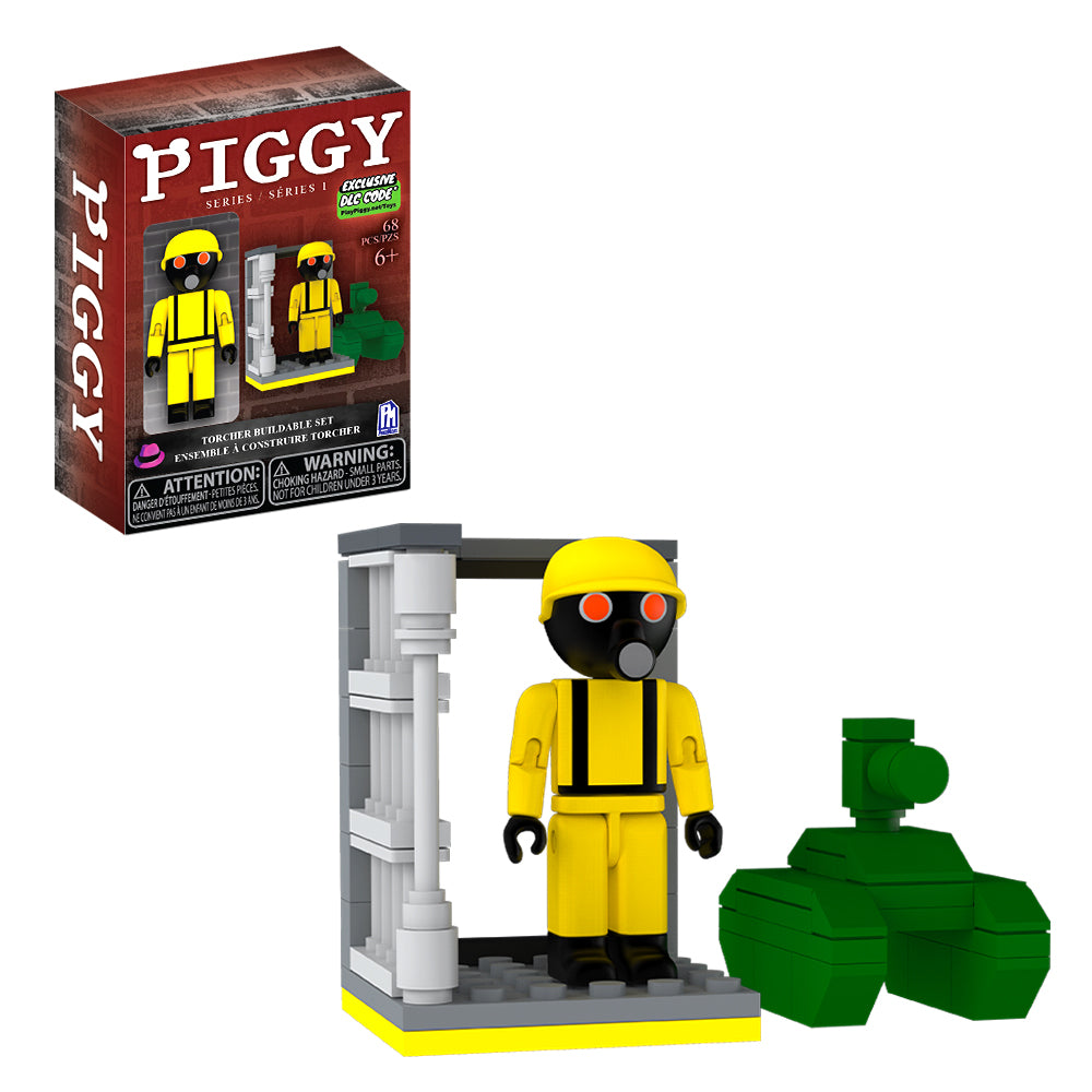 PIGGY - Torcher Single Figure Buildable Set (68 Pieces, Series 1) [Includes DLC]