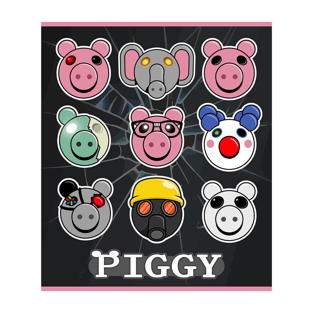 HERE PIGGY PIGGY' Sticker