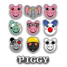 Load image into Gallery viewer, Piggy Sticker Sheet
