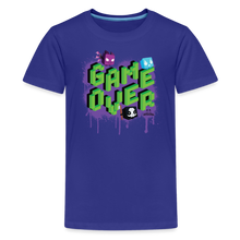 Load image into Gallery viewer, PET SIMULATOR - Game Over T-Shirt - royal blue
