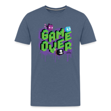 Load image into Gallery viewer, PET SIMULATOR - Game Over T-Shirt - heather blue
