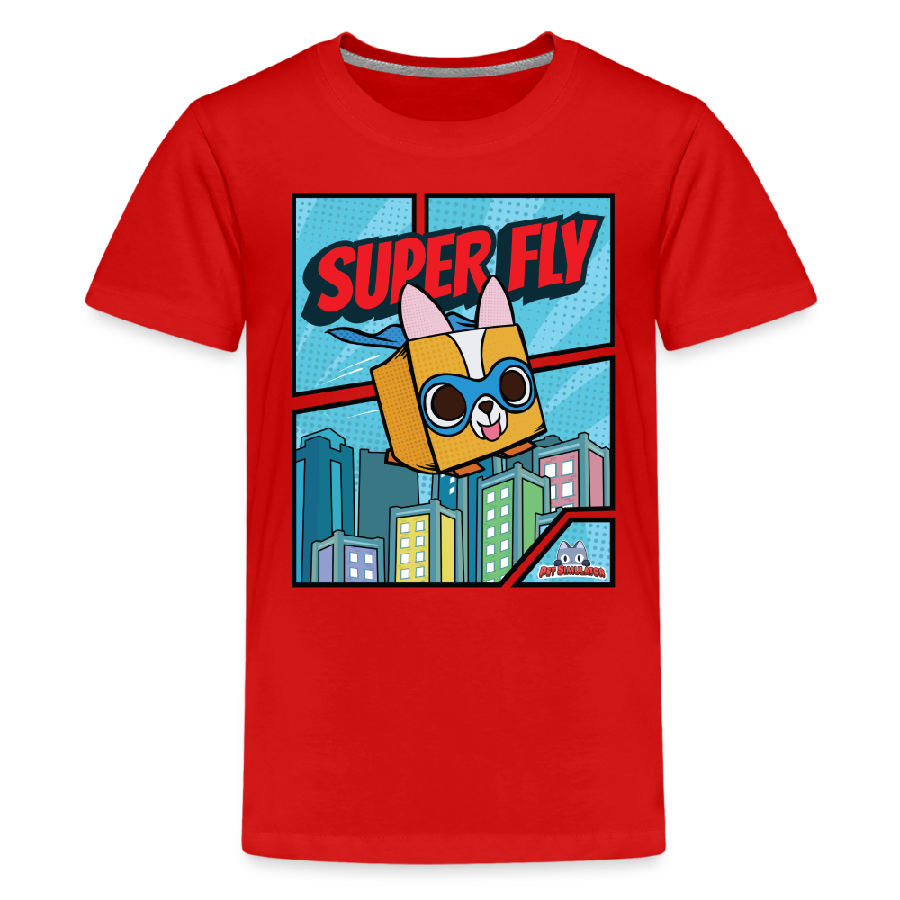 Red pe hotsell t shirt