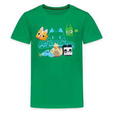 Load image into Gallery viewer, PET SIMULATOR - Classic Pets T-Shirt - kelly green
