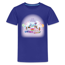 Load image into Gallery viewer, PET SIMULATOR - Sweet Livin&#39; T-Shirt - royal blue
