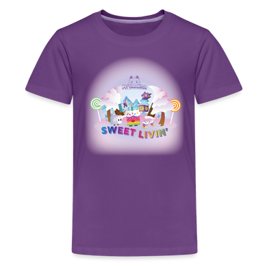 PET SIMULATOR - Sweet Livin' T-Shirt - purple