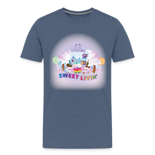 Load image into Gallery viewer, PET SIMULATOR - Sweet Livin&#39; T-Shirt - heather blue
