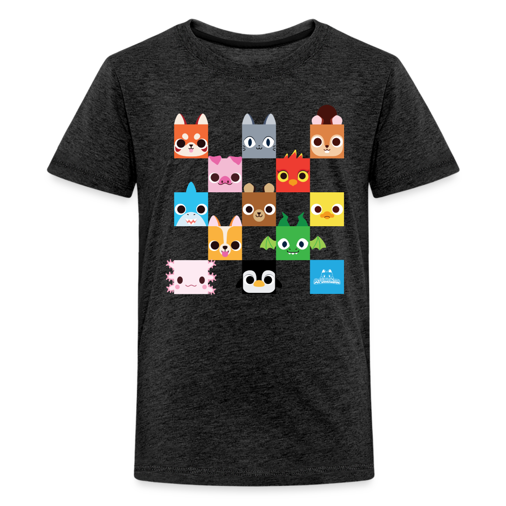 PET SIMULATOR - Checkered Faces T-Shirt (Youth) – EpicDrops.com PET SIMULATOR - Checkered Faces T-Shirt (Youth) – EpicDrops.com