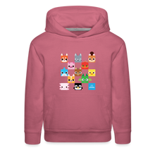 Load image into Gallery viewer, PET SIMULATOR - Checkered Faces Hoodie - mauve
