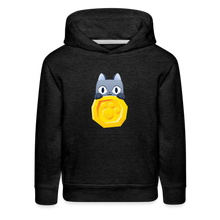 Load image into Gallery viewer, PET SIMULATOR - Cat Coin Hoodie - charcoal grey
