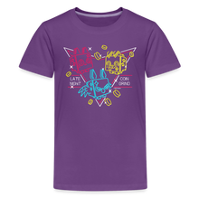 Load image into Gallery viewer, PET SIMULATOR - Neon Sign T-Shirt - purple
