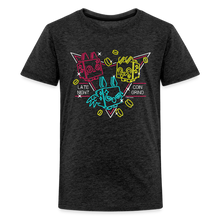 Load image into Gallery viewer, PET SIMULATOR - Neon Sign T-Shirt - charcoal grey
