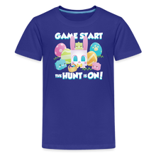 Load image into Gallery viewer, PET SIMULATOR - The Hunt Is On! T-Shirt - royal blue
