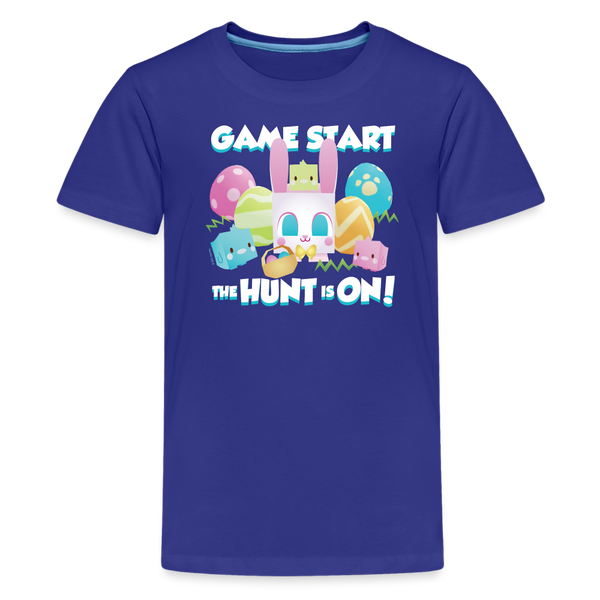 PET SIMULATOR - The Hunt Is On! T-Shirt - royal blue