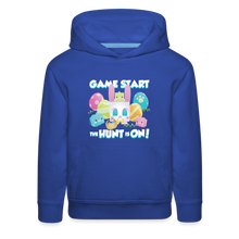 Load image into Gallery viewer, PET SIMULATOR - The Hunt Is On! Hoodie - royal blue
