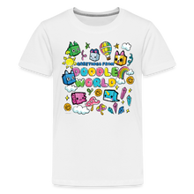 Load image into Gallery viewer, PET SIMULATOR - Doodle World Greetings T-Shirt - white
