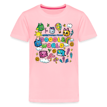 Load image into Gallery viewer, PET SIMULATOR - Doodle World Greetings T-Shirt - pink
