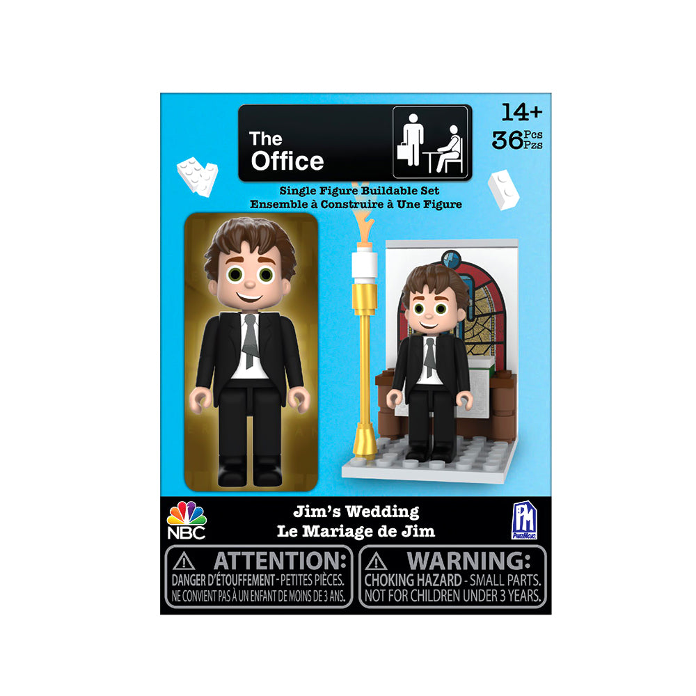 The Office - Jim's Wedding Buildable Set (One Figure, 36 Pieces)