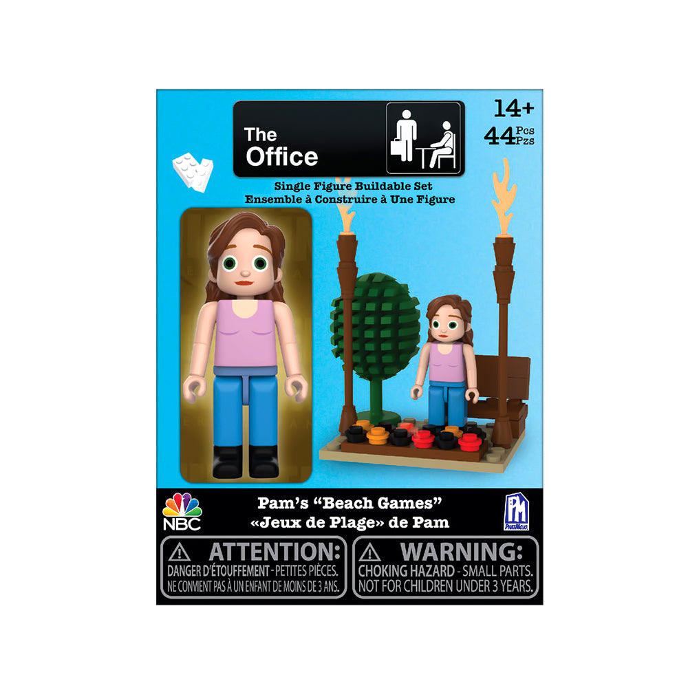 The Office - Pam's Beach Games Buildable Set (One Figure, 44 Pieces)