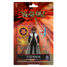 Load image into Gallery viewer, Yu-Gi-Oh!® - Seto Kaiba Action Figure (5&quot; Figure w/ Accessories &amp; Special-Edition Card, Series 1)
